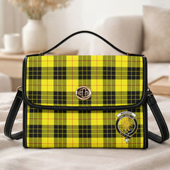 MacLeod of Lewis Modern Tartan Crest Satchel Bag