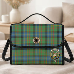 MacMillan Hunting Ancient Tartan Crest Satchel Bag