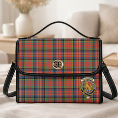 MacPherson Ancient Tartan Crest Satchel Bag