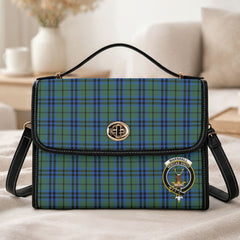 Marshall Tartan Crest Satchel Bag