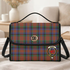 McDuff Hunting Modern Tartan Crest Satchel Bag