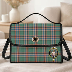 McFarlane Hunting Ancient Tartan Crest Satchel Bag