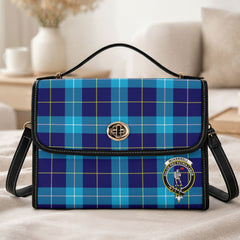McKerrell Tartan Crest Satchel Bag