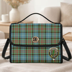 Porterfield Tartan Crest Satchel Bag