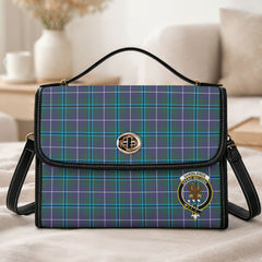 Sandilands Tartan Crest Satchel Bag