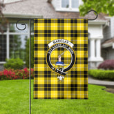 Barclay Dress Modern Tartan Crest Garden Flag