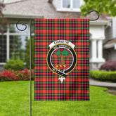 Christie Tartan Crest Garden Flag