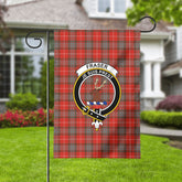 Fraser (of Lovat) Weathered Tartan Crest Garden Flag