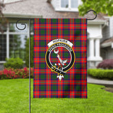 Hopkirk Tartan Crest Garden Flag