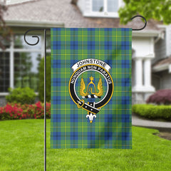Johnstone Ancient Tartan Crest Garden Flag