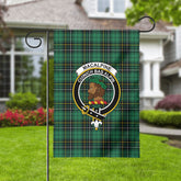 MacAlpine Ancient Tartan Crest Garden Flag