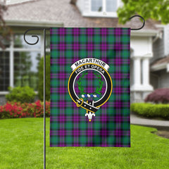 MacArthur - Milton Tartan Crest Garden Flag