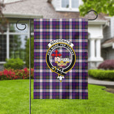 MacDonald Dress Modern Tartan Crest Garden Flag