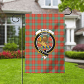 MacFie Ancient Tartan Crest Garden Flag