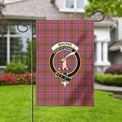 MacRae Ancient Tartan Crest Garden Flag