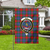 Mar Tartan Crest Garden Flag