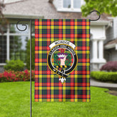 McIndoe Tartan Crest Garden Flag
