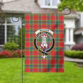 McLean of Duart Modern Tartan Crest Garden Flag