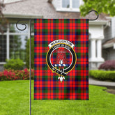 McNaughton Modern Tartan Crest Garden Flag
