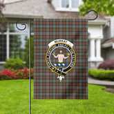 Murray of Atholl Weathered Tartan Crest Garden Flag