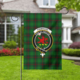 Primrose Tartan Crest Garden Flag