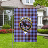 Rutherford Tartan Crest Garden Flag