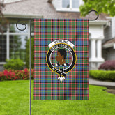 Stirling (of Keir) Tartan Crest Garden Flag