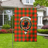 Turnbull Dress Tartan Crest Garden Flag