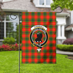Turnbull Dress Tartan Crest Garden Flag