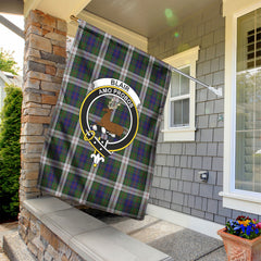 Blair Dress Tartan Crest Garden Flag