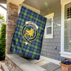Campbell Argyll Ancient Tartan Crest Garden Flag