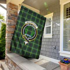 MacArthur Modern Tartan Crest Garden Flag