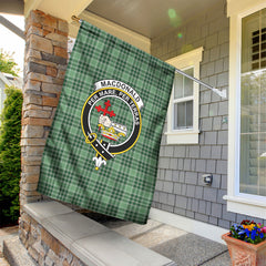 MacDonald Lord of the Isles Hunting Tartan Crest Garden Flag