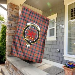 MacDuff Ancient Tartan Crest Garden Flag
