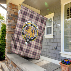 MacPherson Hunting Ancient Tartan Crest Garden Flag