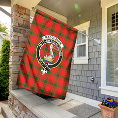 MacQuarrie Tartan Crest Garden Flag