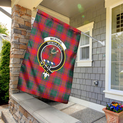 McPhail Clan Tartan Crest Garden Flag