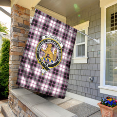 McPherson Hunting Modern Tartan Crest Garden Flag