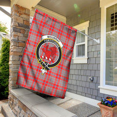 Moubray Tartan Crest Garden Flag