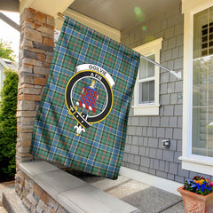 Ogilvie Hunting Ancient Tartan Crest Garden Flag