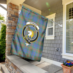 Stewart of Appin Hunting Ancient Tartan Crest Garden Flag