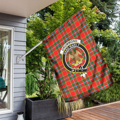 Drummond of Perth Tartan Crest Garden Flag