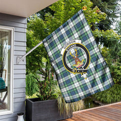 Gordon Dress Ancient Tartan Crest Garden Flag