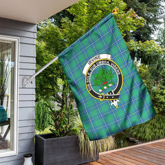 Irvine Ancient Tartan Crest Garden Flag