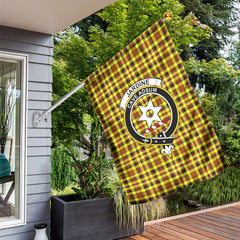 Jardine Tartan Crest Garden Flag