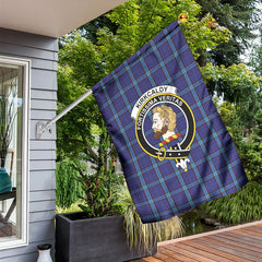 Kirkcaldy Tartan Crest Garden Flag