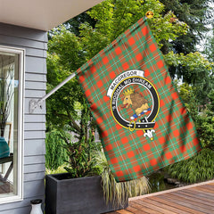 MacGregor Ancient Tartan Crest Garden Flag