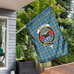 MacLeod of Harris Ancient Tartan Crest Garden Flag