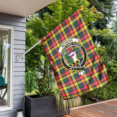 McIndoe Tartan Crest Garden Flag
