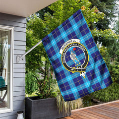 McKerrell Tartan Crest Garden Flag